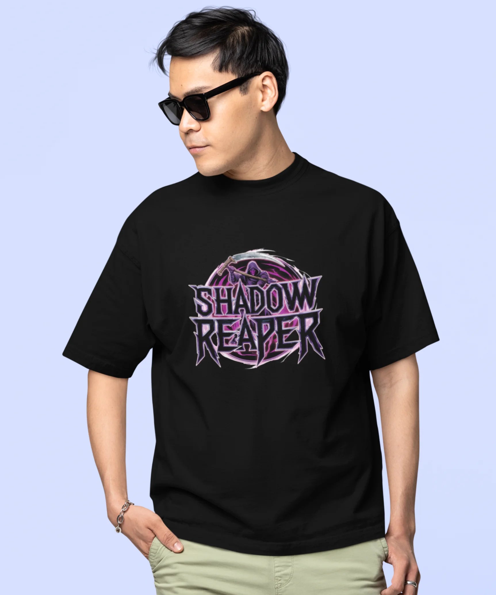 Shadow Reaper Oversized T-Shirt - JXN Fury Shadow Reaper Oversized T-Shirt - JXN Fury