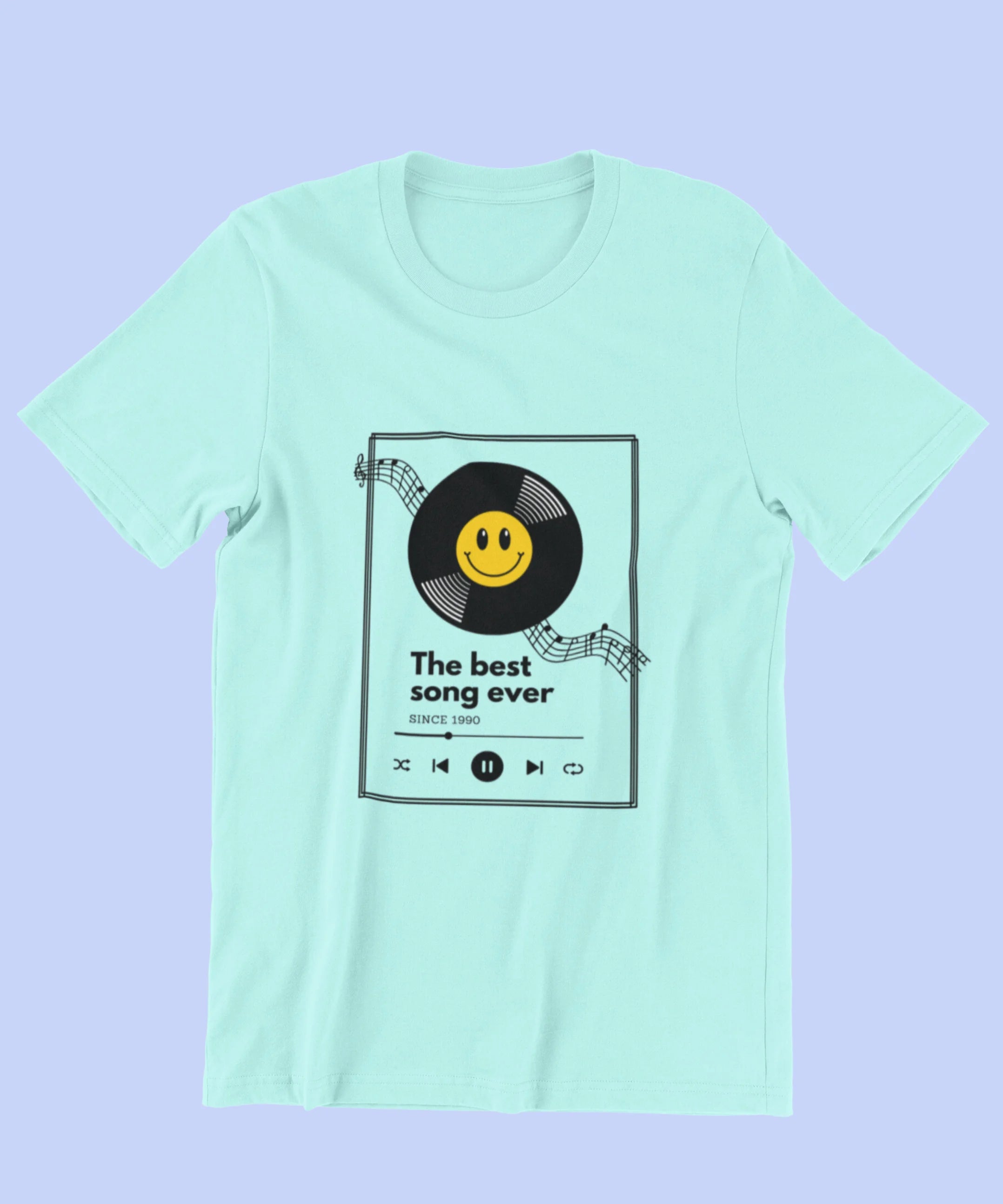 The Best Song Ever Smiley T-Shirt - JXN Fury