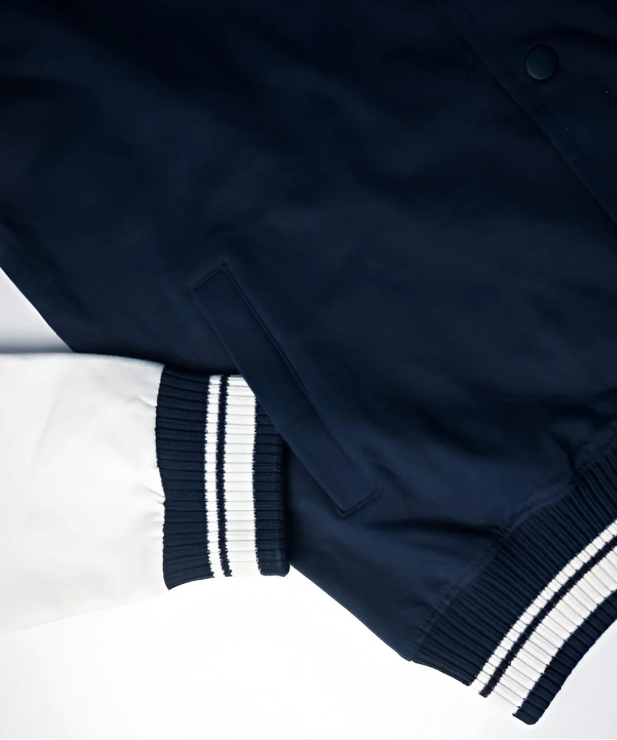 Navy Blue Varsity Jacket