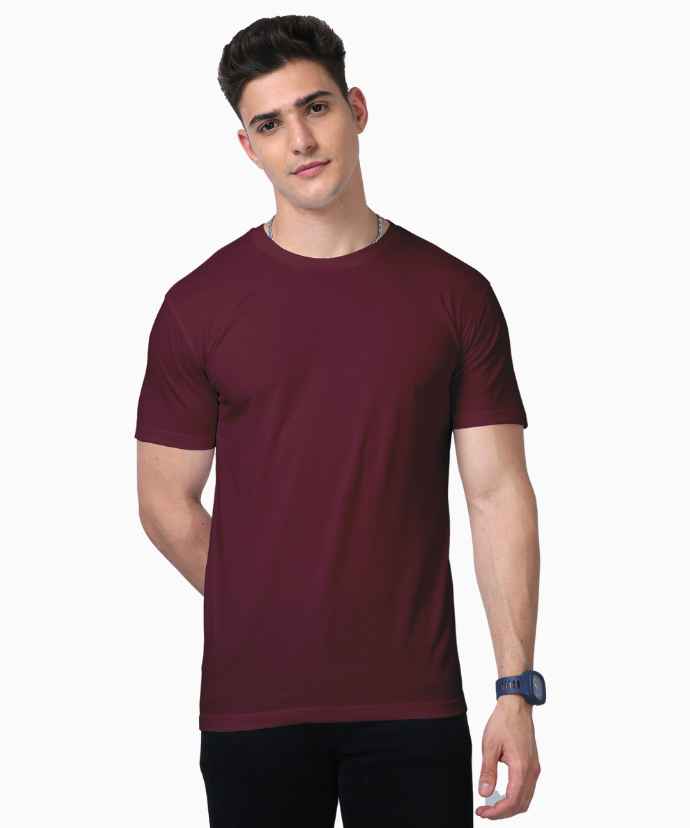 Maroon Supima T-Shirt - JXN Fury