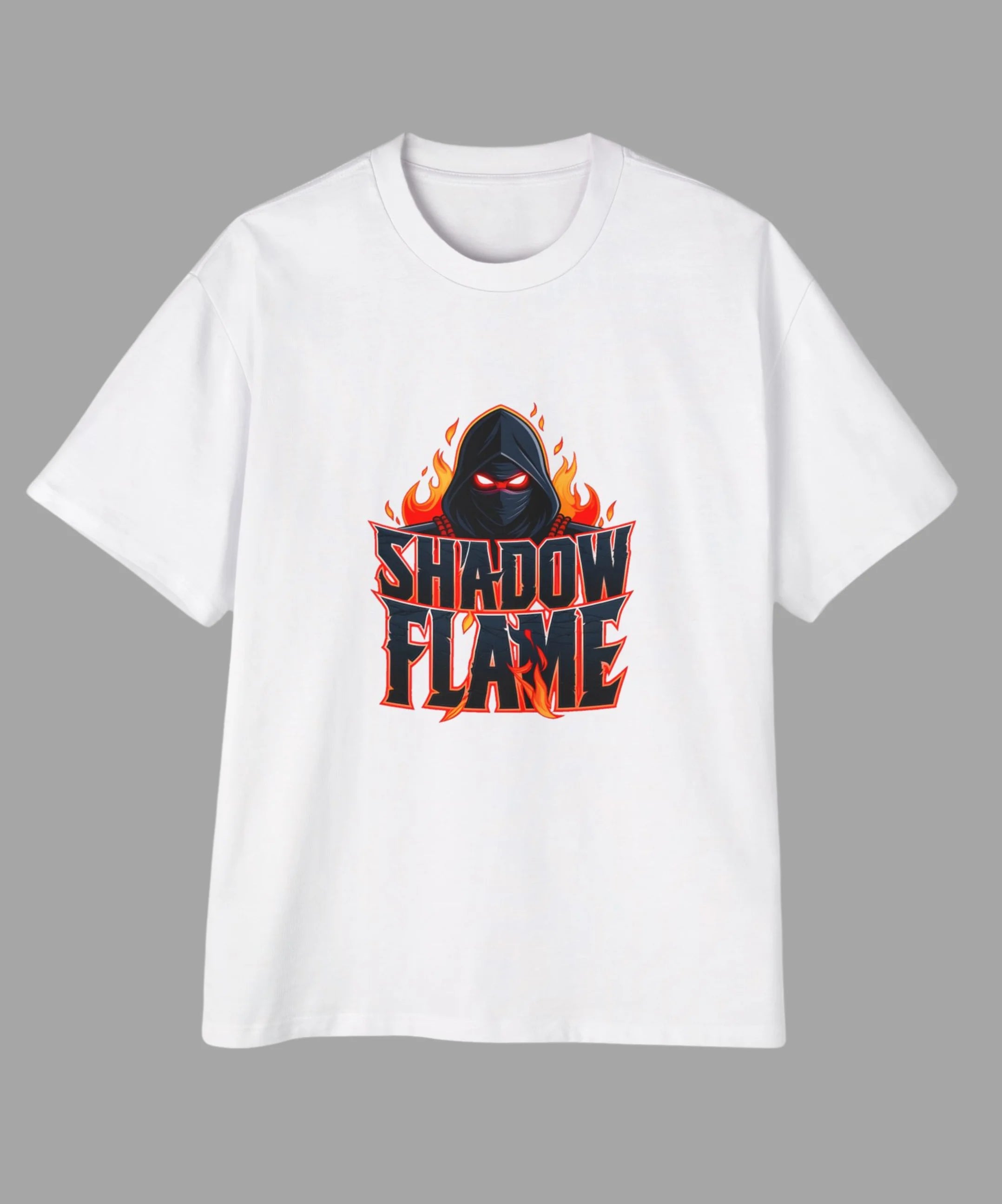 Shadow Flame Oversized T-Shirt