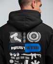 Frustrated World Graphic Hoodie