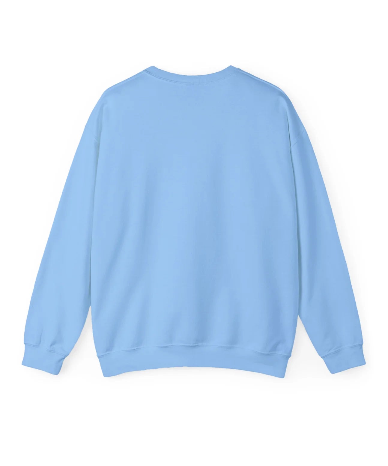 Baby Blue Solid Sweatshirt