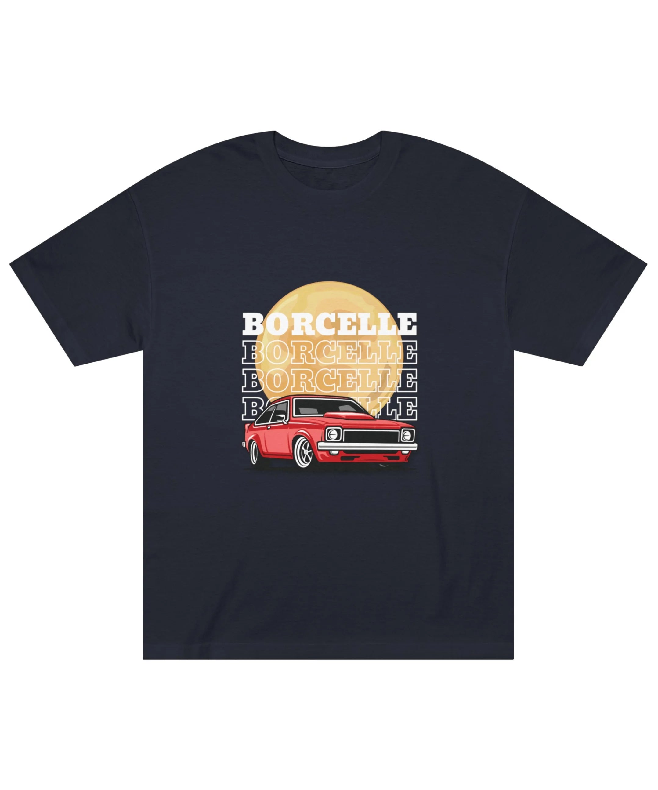 Borcelle Retro Muscle Car Classic T-Shirt - JXN Fury