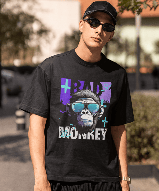 Bad Monkey Oversized T-Shirt - JXN Fury