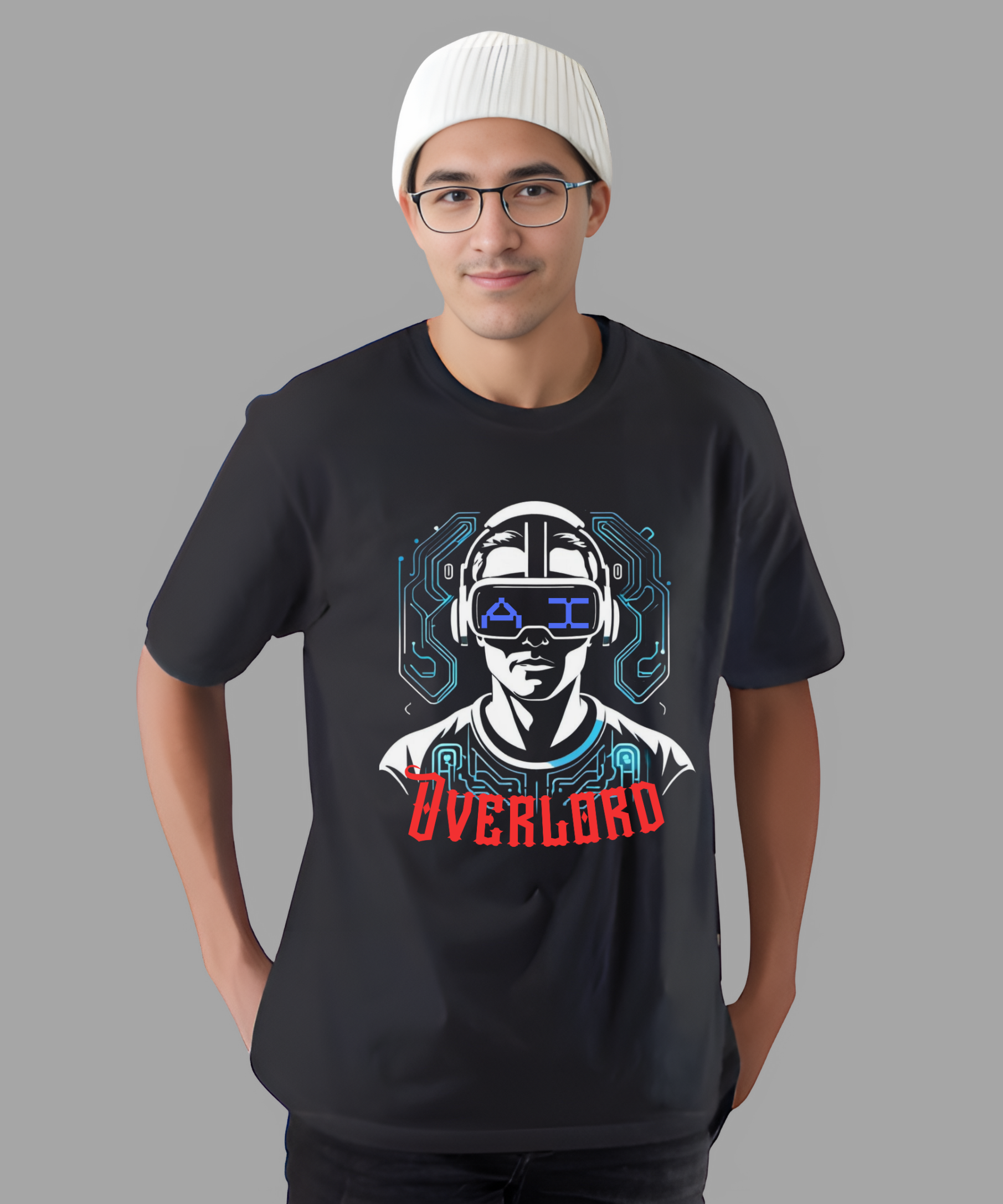 Overload AI Oversized T-Shirt - JXN Fury