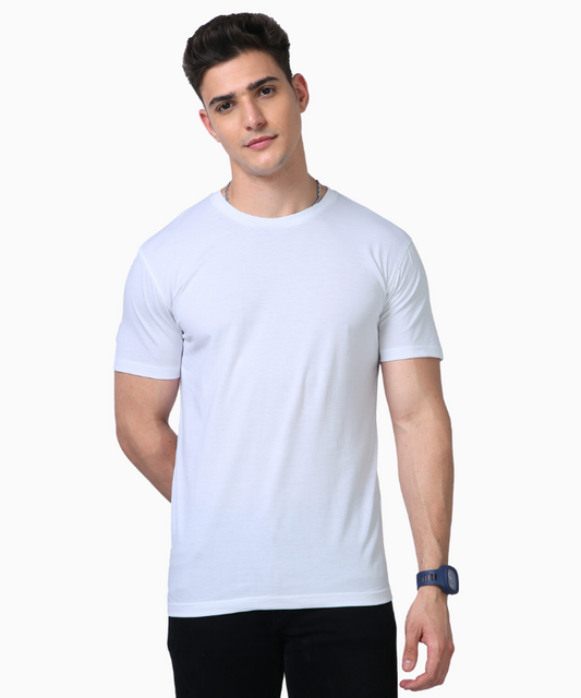 White Supima T-Shirt - JXN Fury