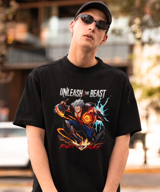 Unleash the Beast Oversized T-Shirt