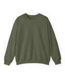 Olive Green Solid Sweatshirt