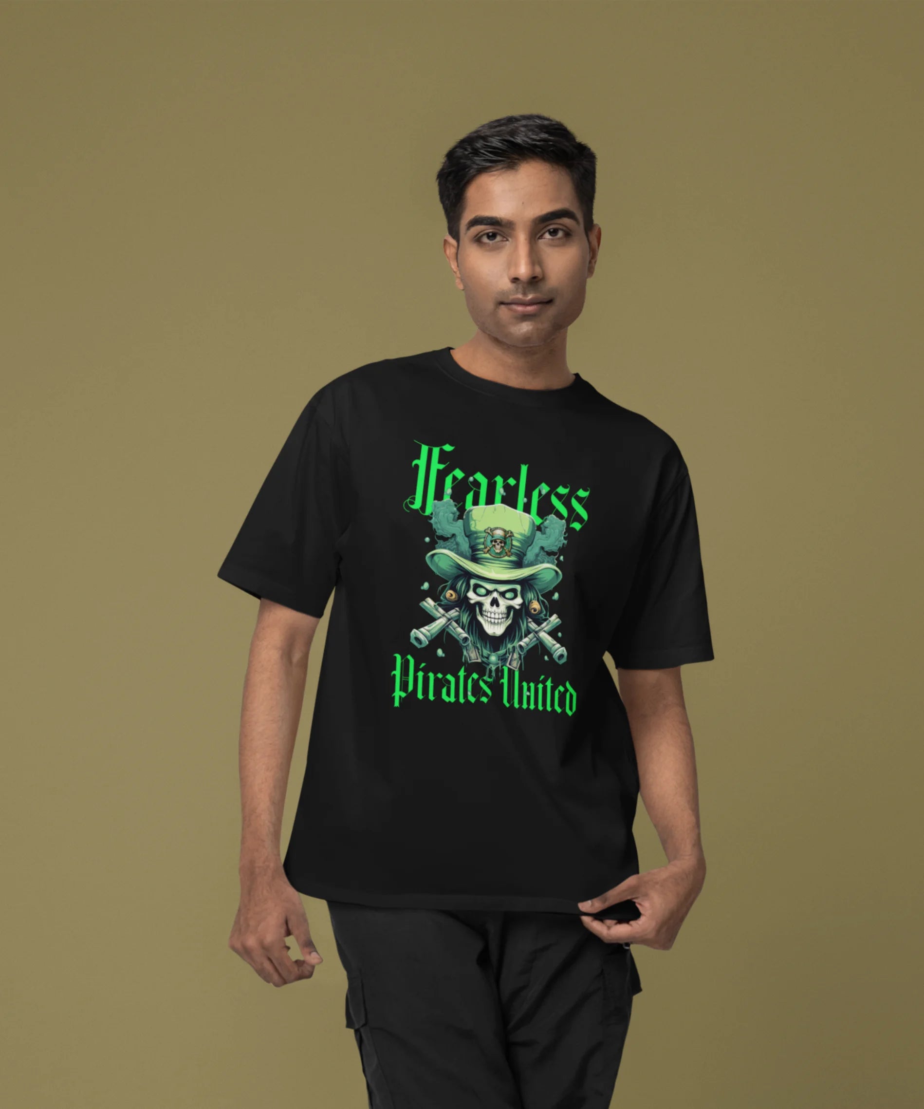 Fearless Pirates United Oversized T-Shirt - JXN Fury