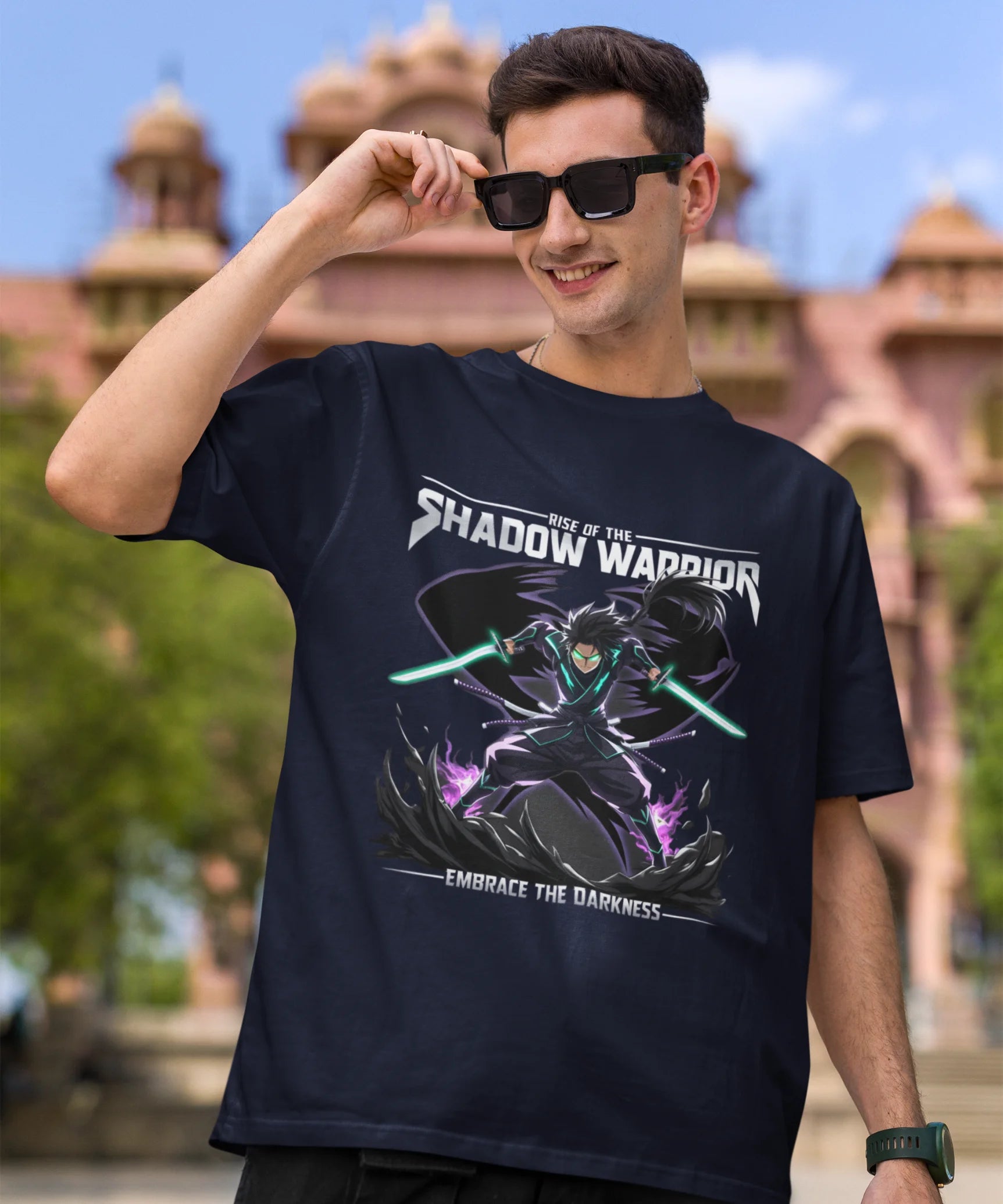 Rise of the Shadow Warrior Oversized T-Shirt