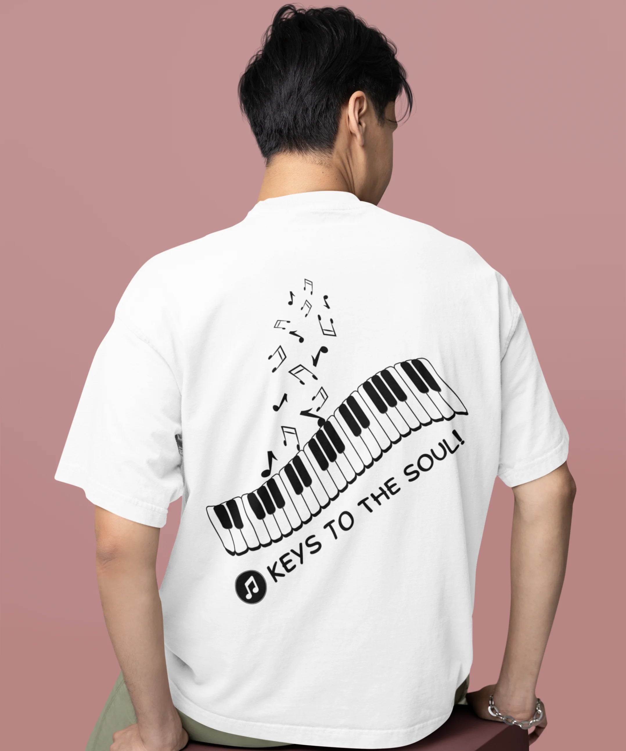 Keys to the Soul Oversized T-Shirt - JXN Fury