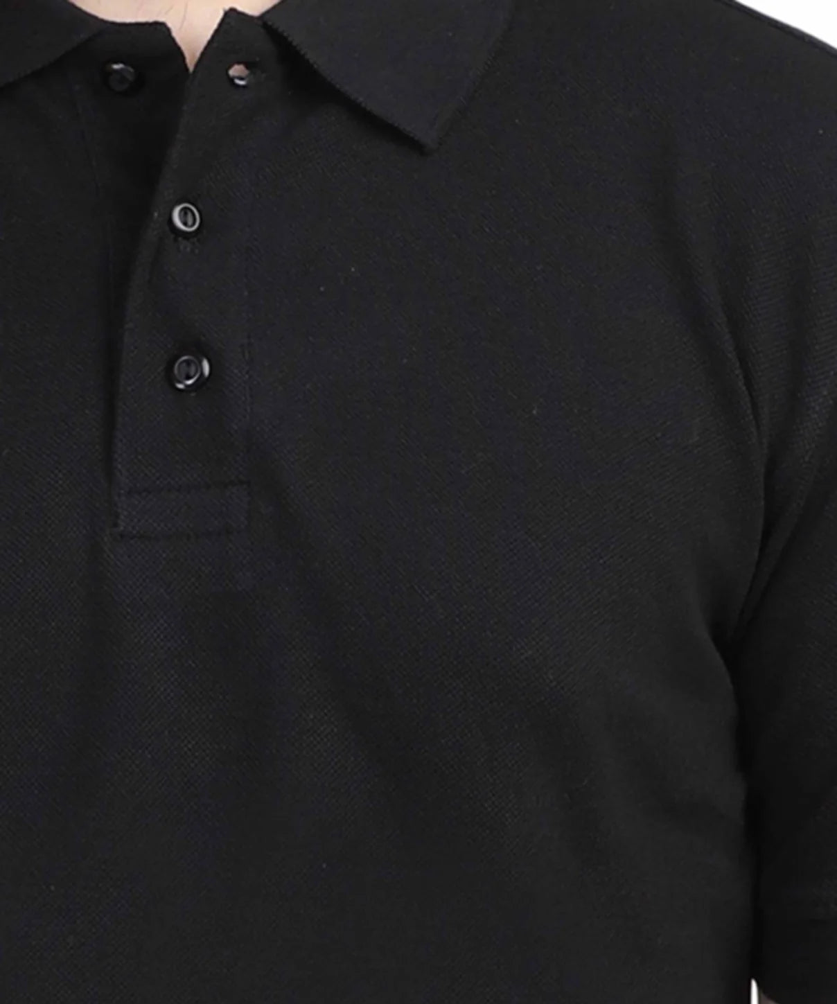 Black Polo T-Shirt