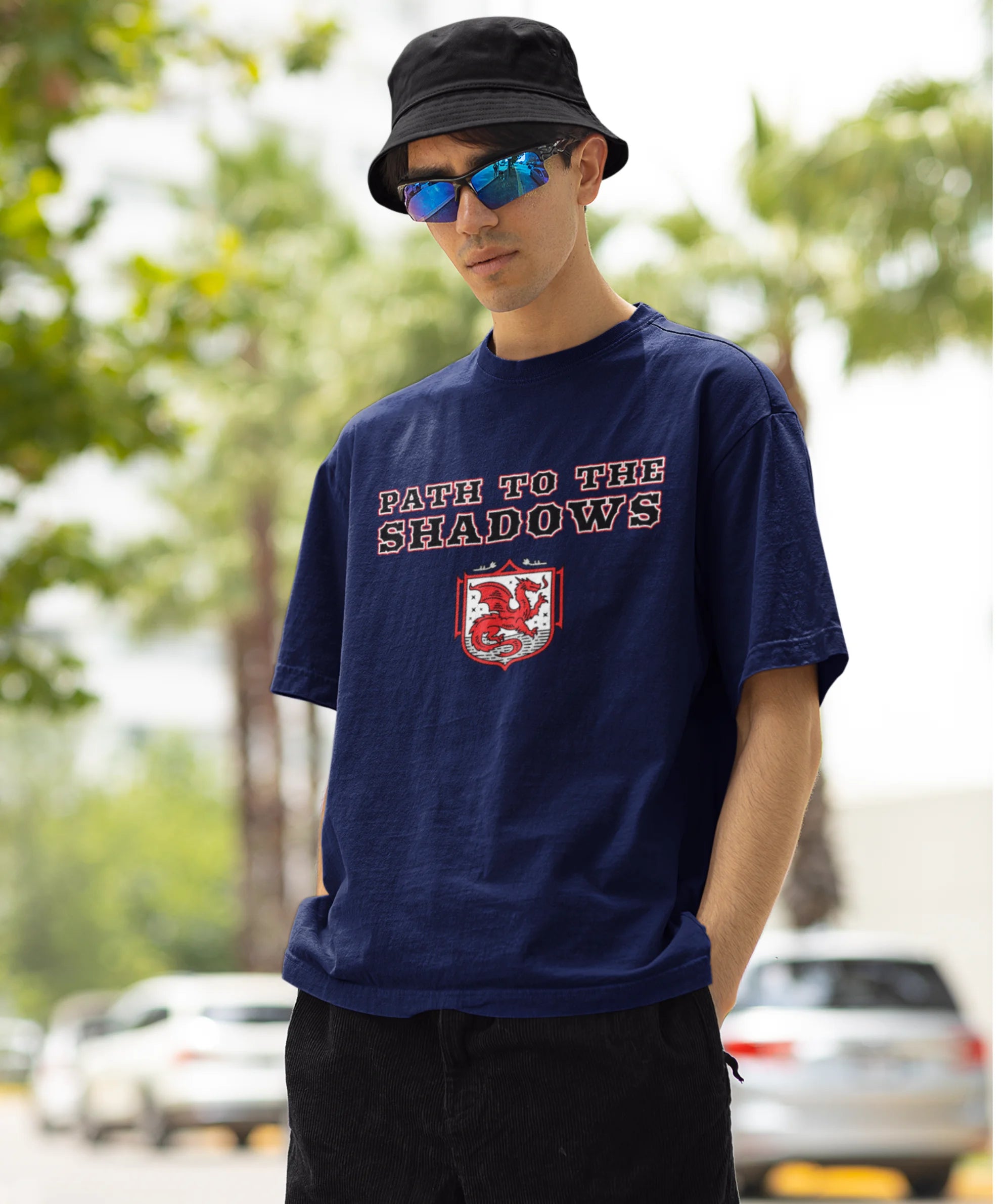 Path to the Shadows Oversized T-Shirt - JXN Fury