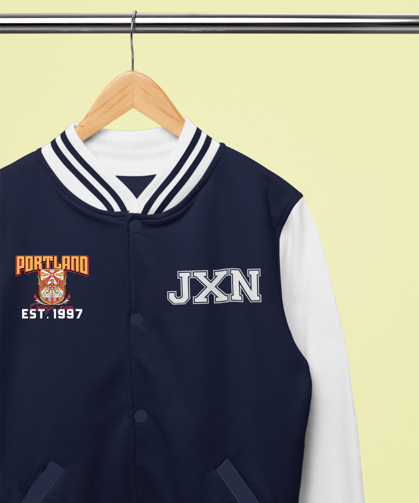 Portland College Varsity Jacket