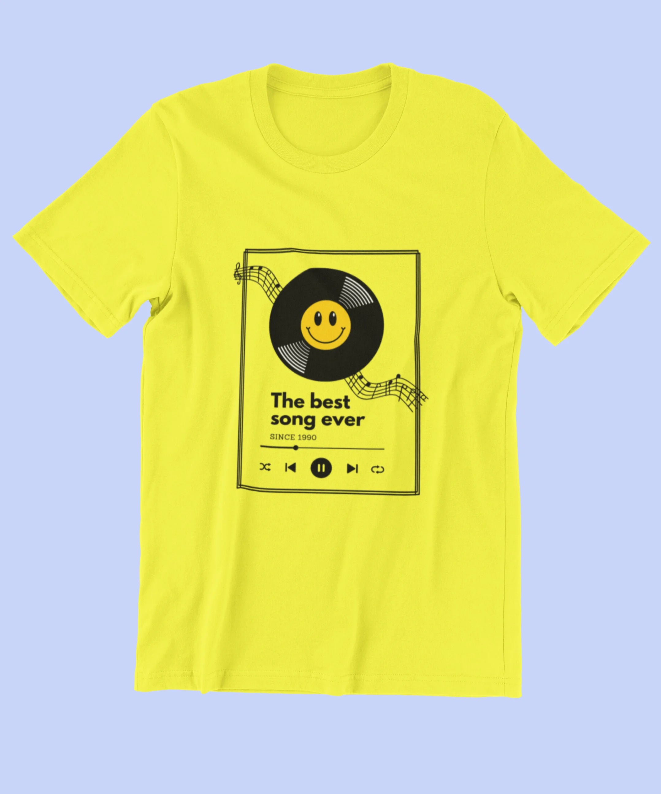 The Best Song Ever Smiley T-Shirt - JXN Fury