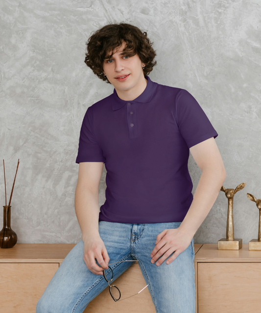 Purple Polo T-Shirt