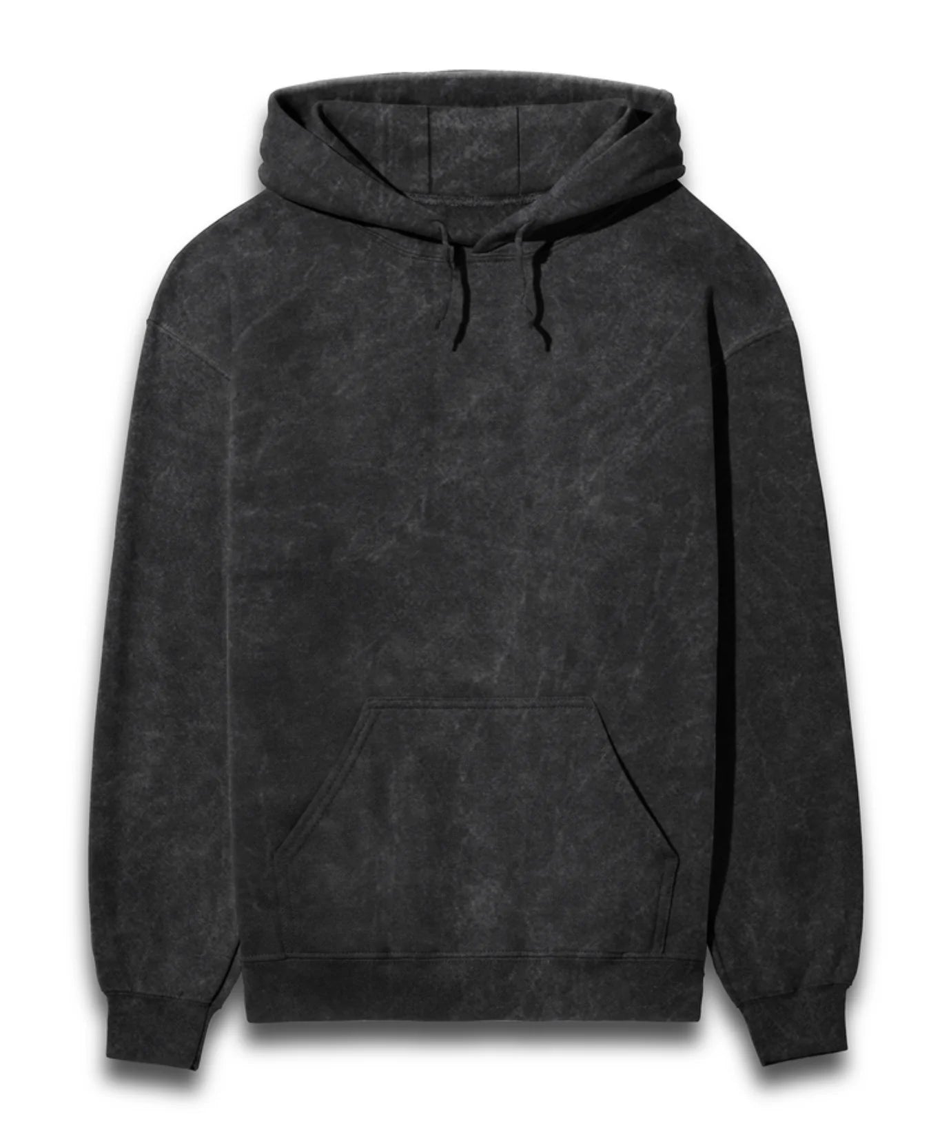 Black Acid Wash Hoodie