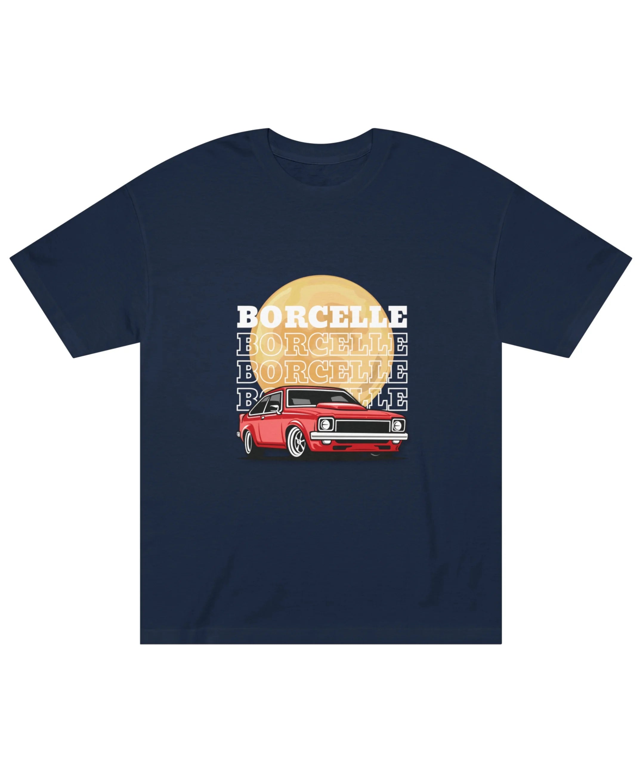 Borcelle Retro Muscle Car Classic T-Shirt - JXN Fury