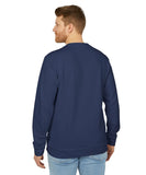 Navy Blue Solid Sweatshirt