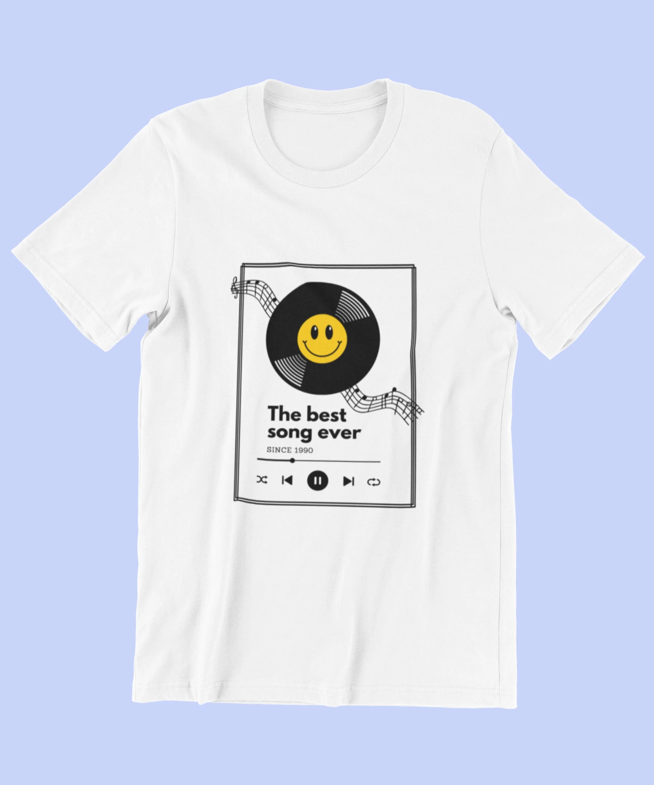 The Best Song Ever Smiley T-Shirt - JXN Fury