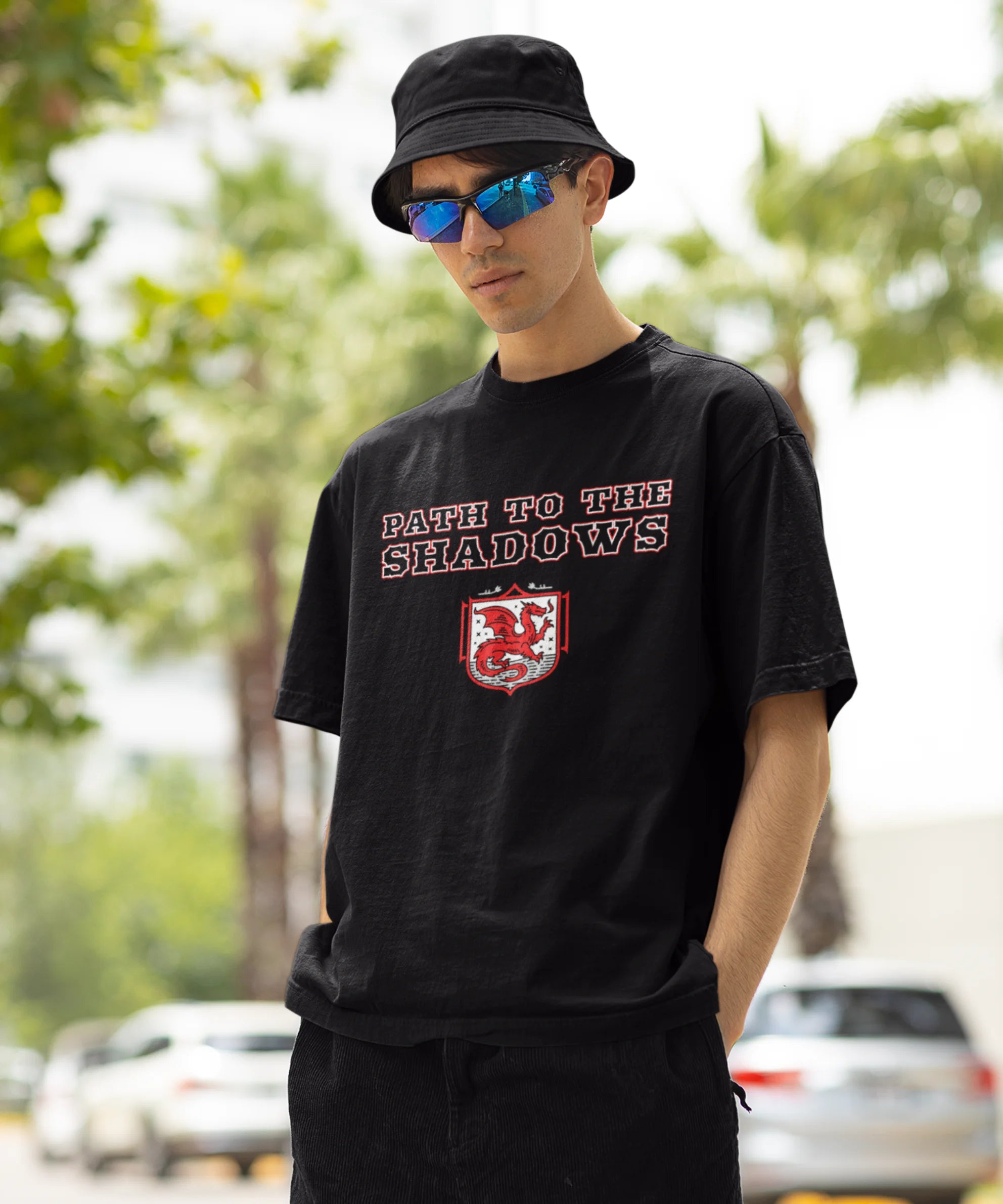 Path to the Shadows Oversized T-Shirt - JXN Fury