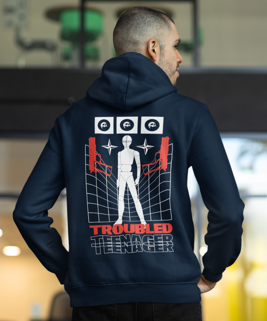 Troubled Teenager Graphic Hoodie