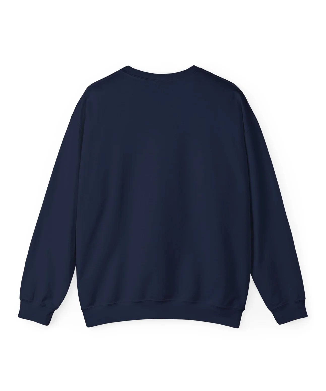 Navy Blue Solid Sweatshirt