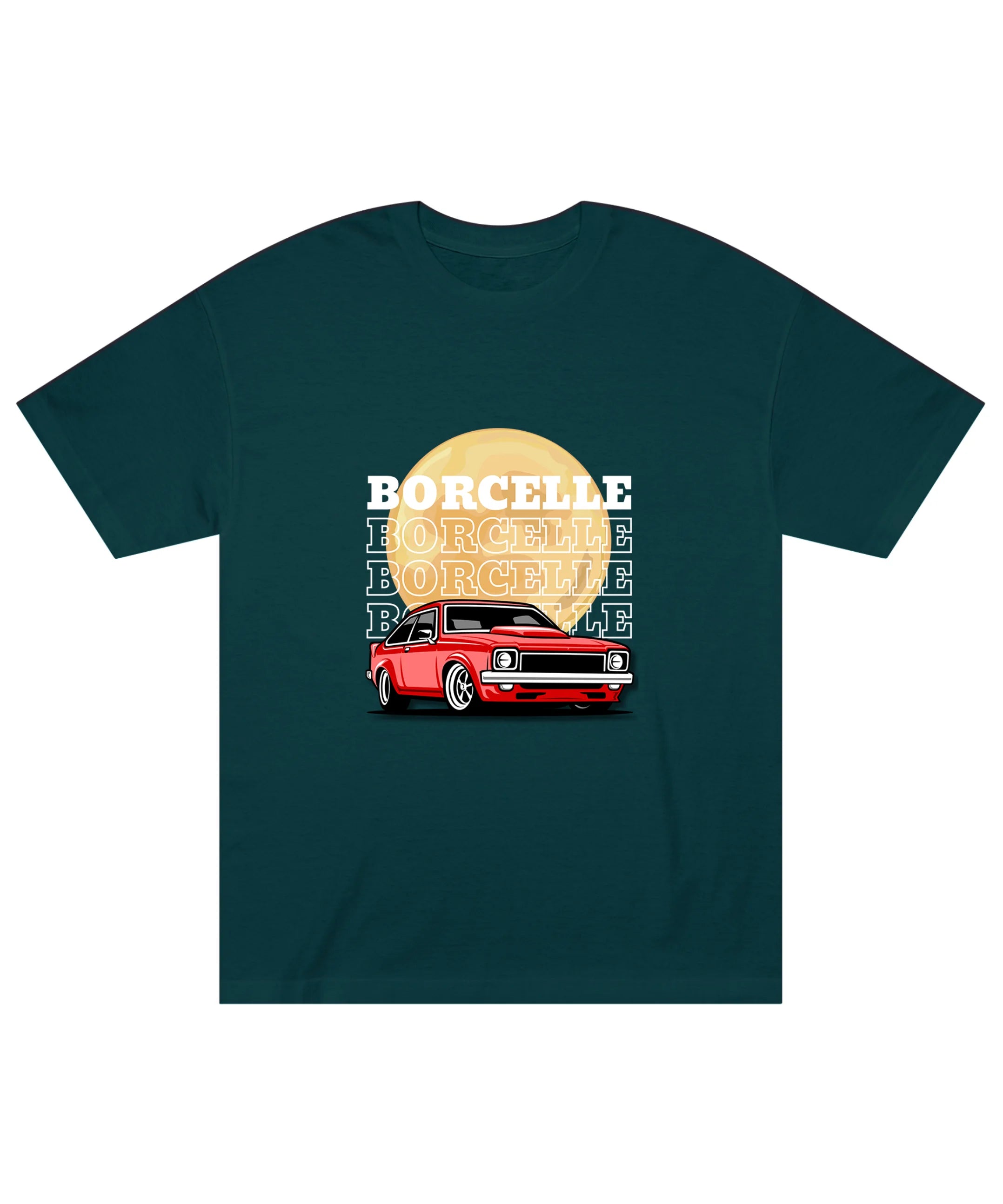 Borcelle Retro Muscle Car Classic T-Shirt - JXN Fury