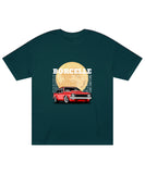 Borcelle Retro Muscle Car Classic T-Shirt - JXN Fury