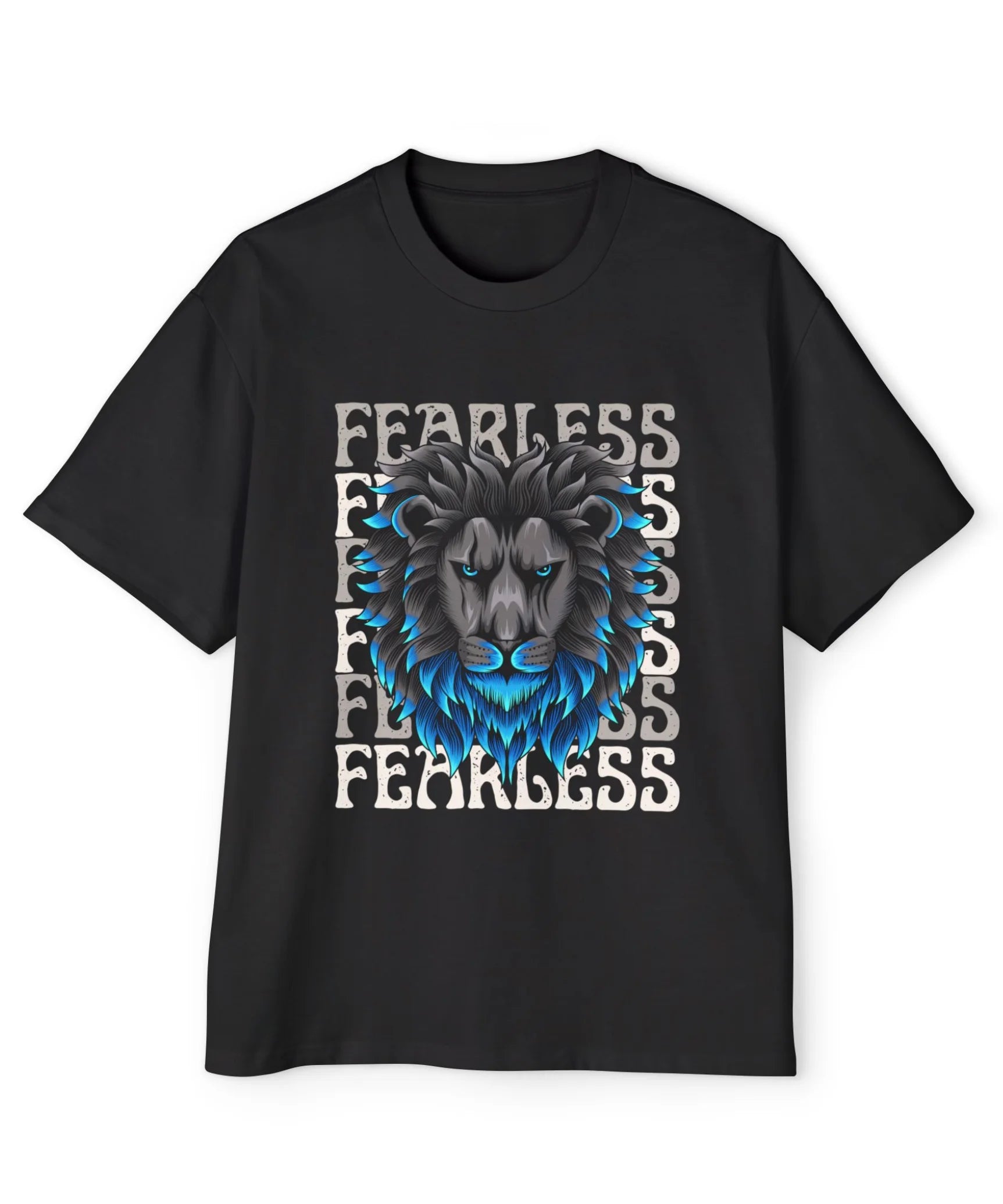 Fearless Lion  Oversized T-Shirt