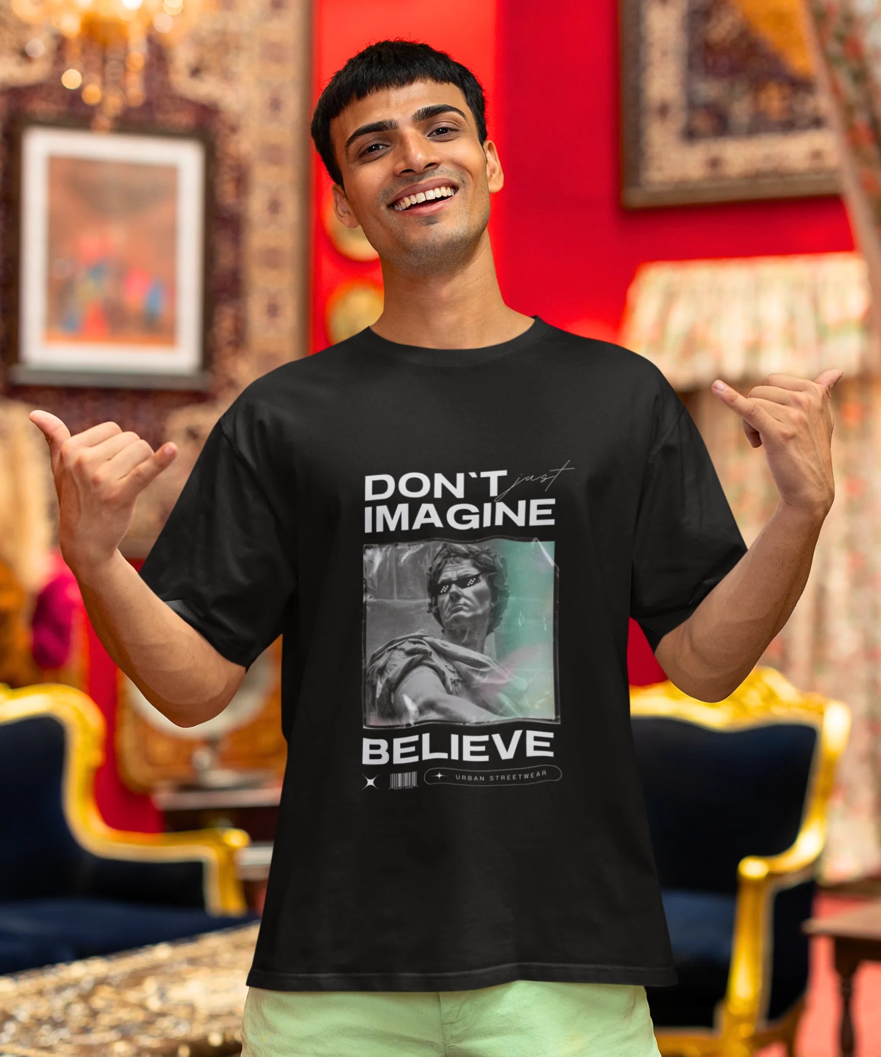 Believe in Your Style - Oversized T-Shirt.