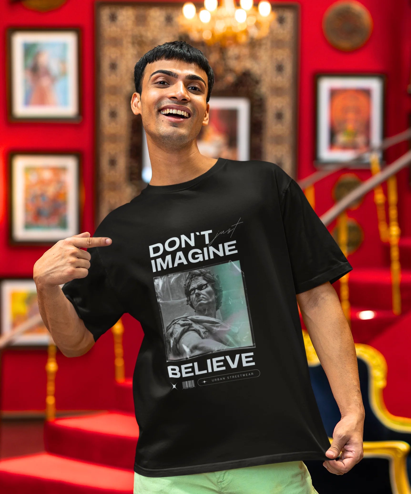 Believe in Your Style - Oversized T-Shirt.