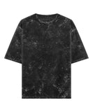 Black Acid Wash Oversized T-Shirt.