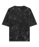 Black Acid Wash Oversized T-Shirt.