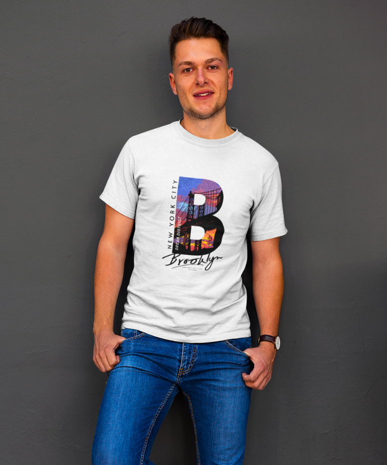 Brooklyn NYC Graphic T-Shirt.