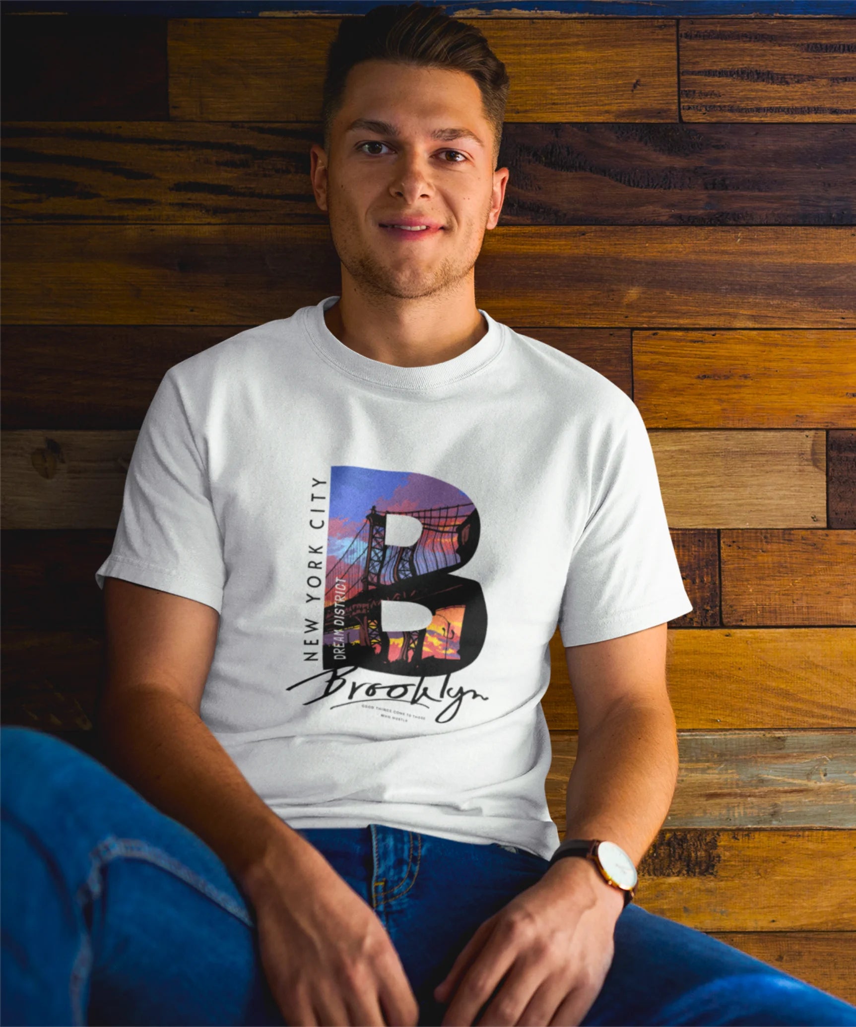 Brooklyn NYC Graphic T-Shirt.