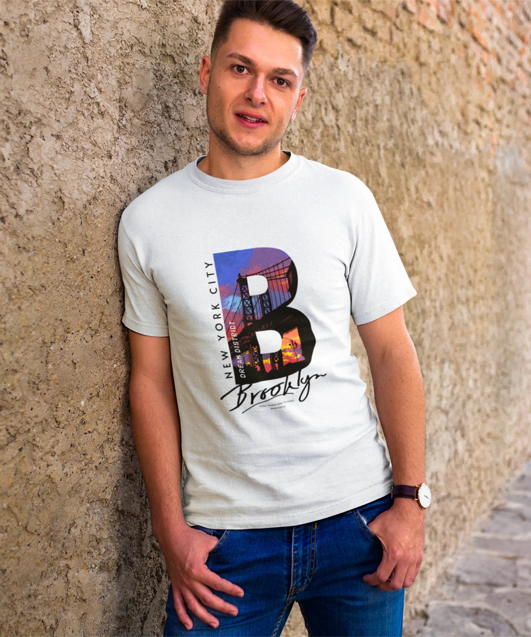 Brooklyn NYC Graphic T-Shirt.