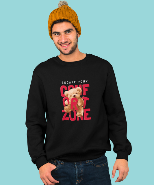 Comfort Zone Teddy Sweatshirt.