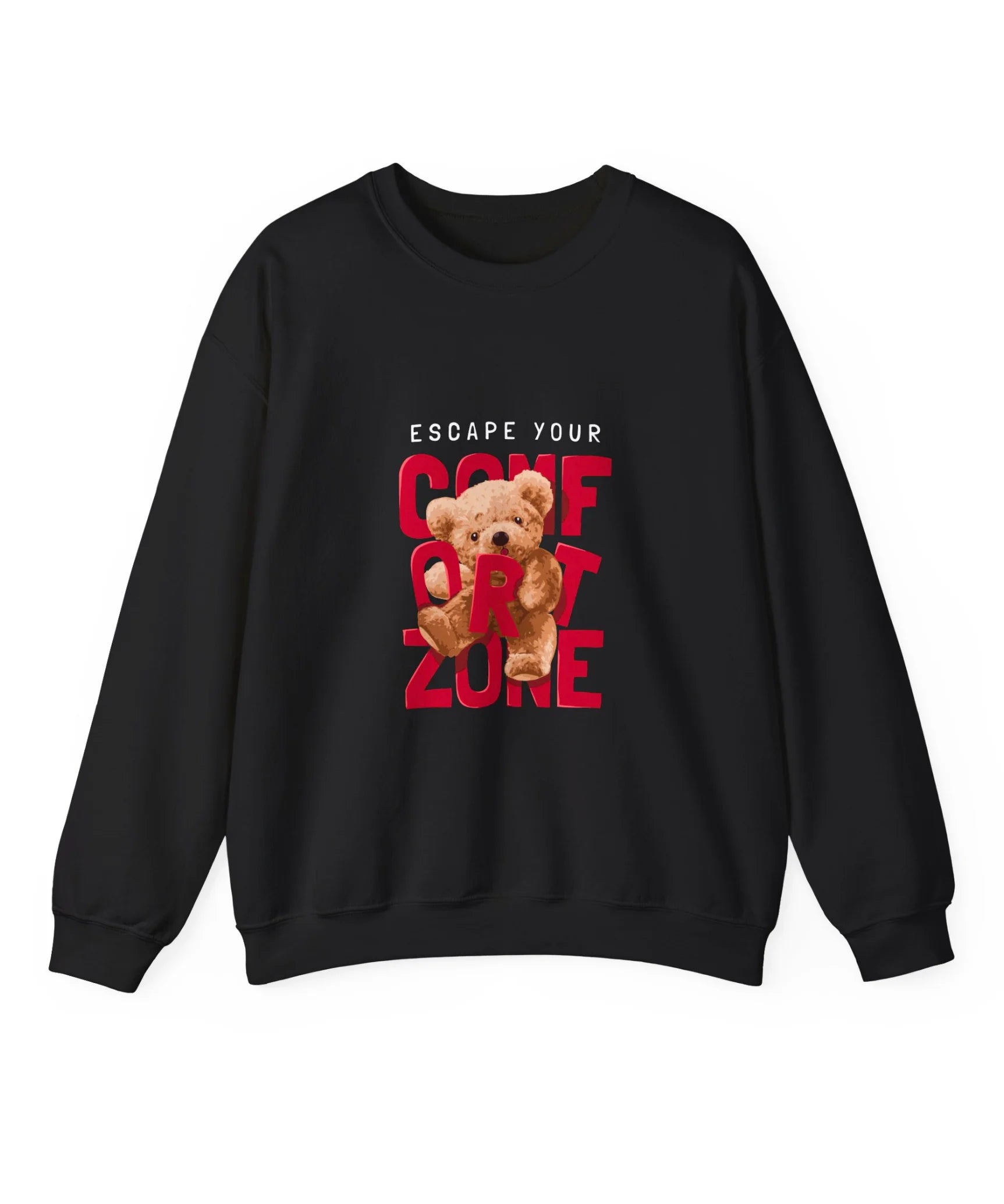 Comfort Zone Teddy Sweatshirt.