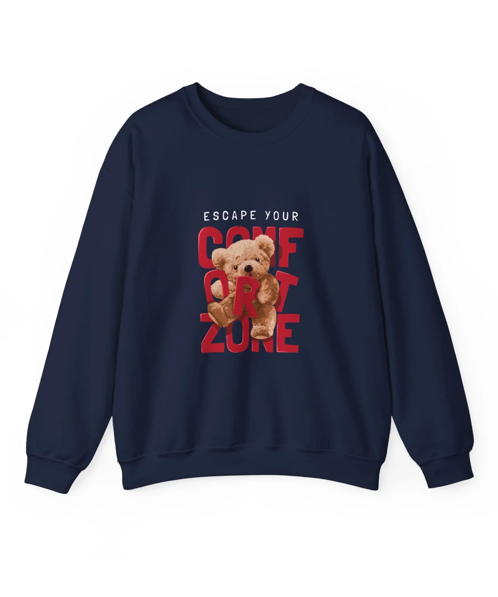 Comfort Zone Teddy Sweatshirt.
