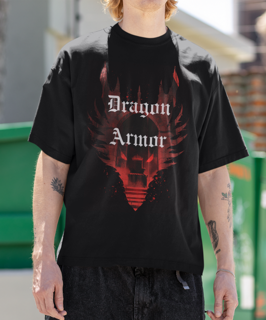 Dragon Armor Oversized T-Shirt