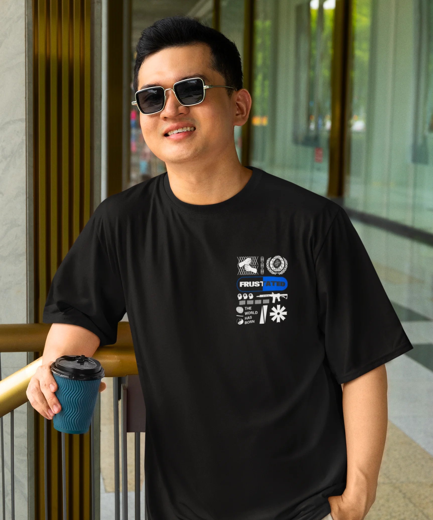 Frustated Oversized T-Shirt.