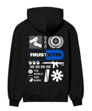 Frustrated World Graphic Hoodie.