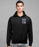Frustrated World Graphic Hoodie.