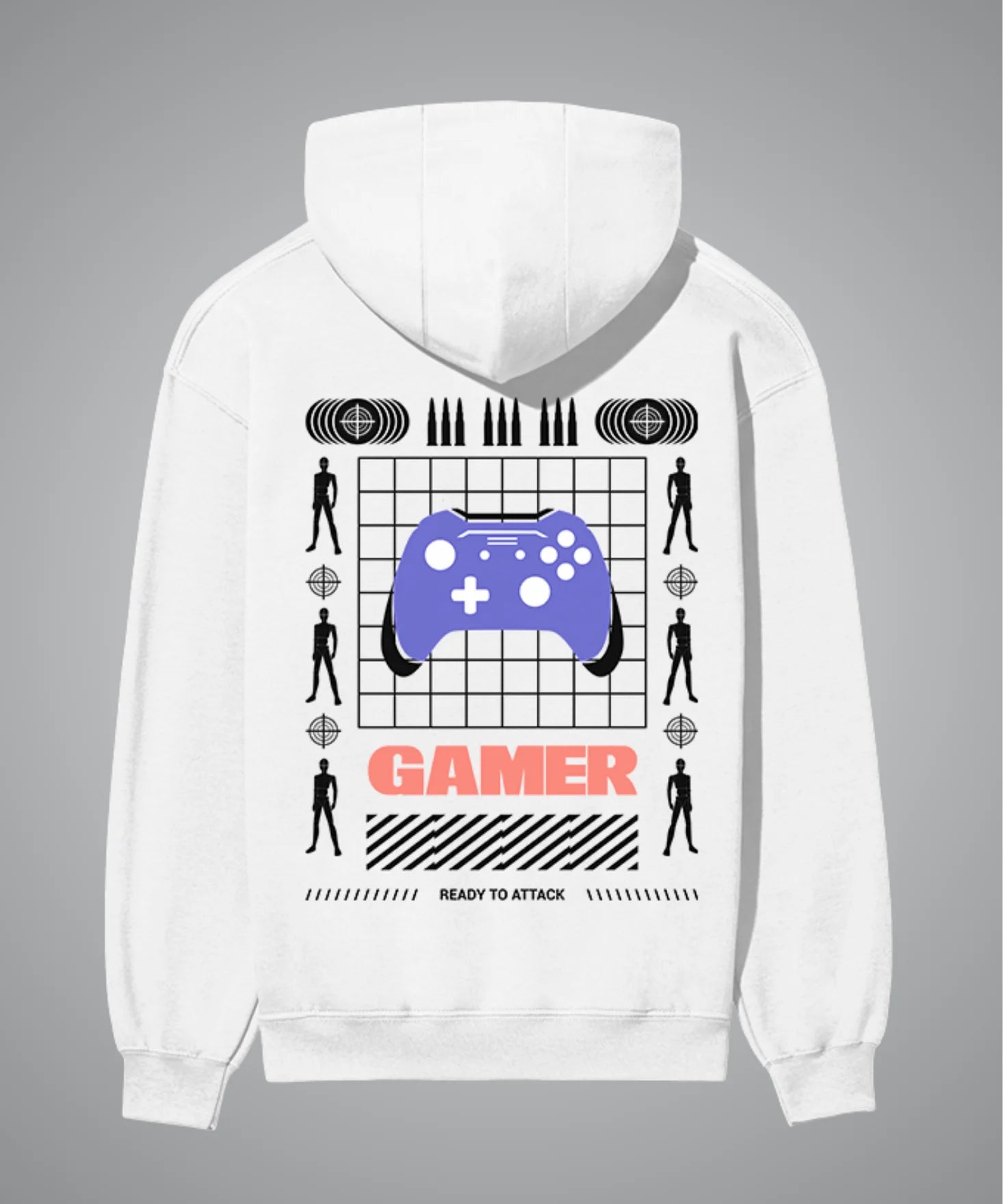 Gamer Mode Graphic Hoodie.