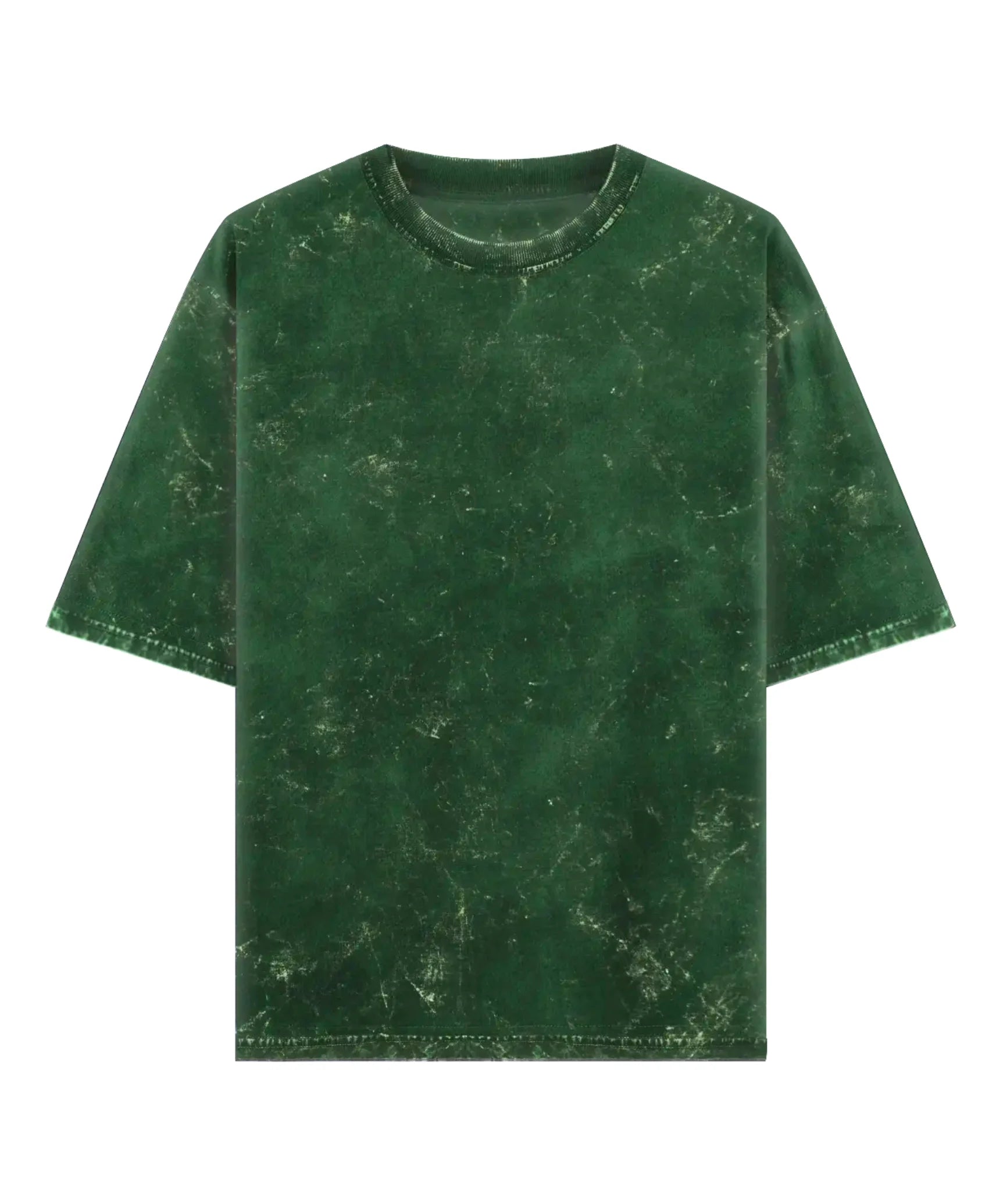 Green Acid Wash Oversized T-Shirt.
