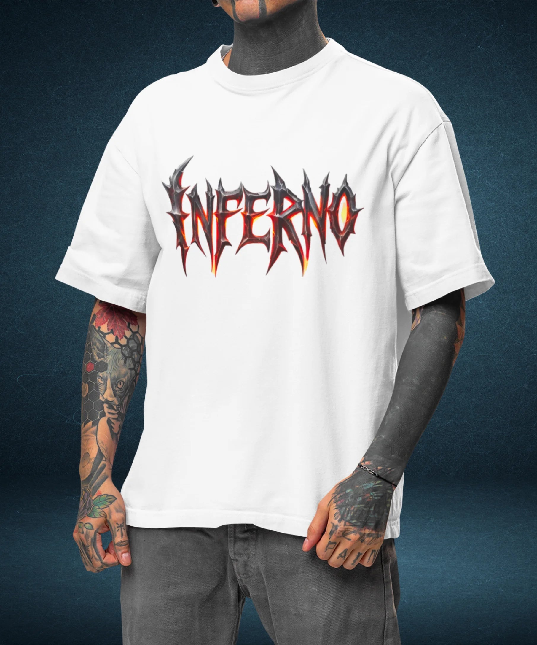 Inferno Oversized T-Shirt.