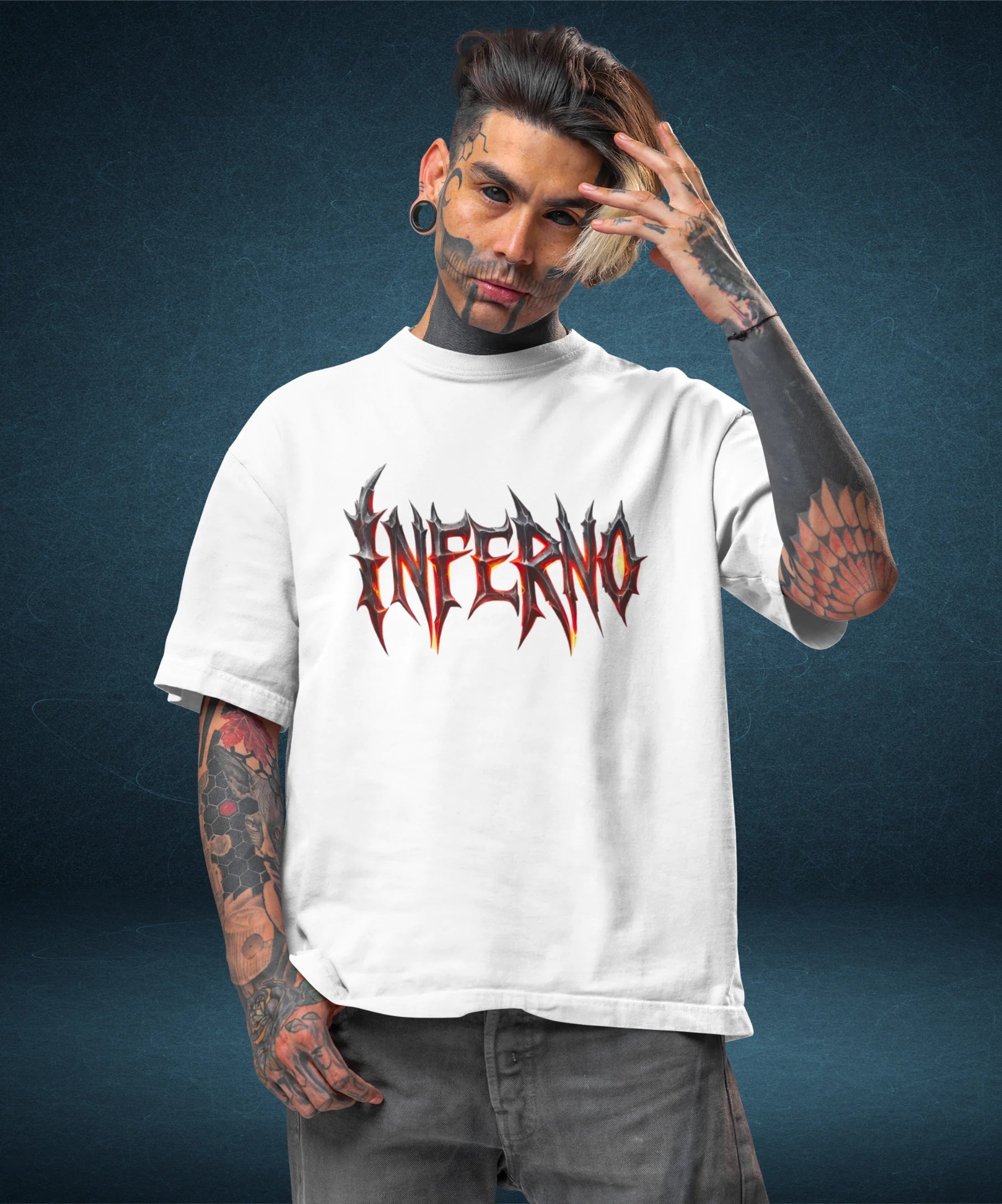 Inferno Oversized T-Shirt.