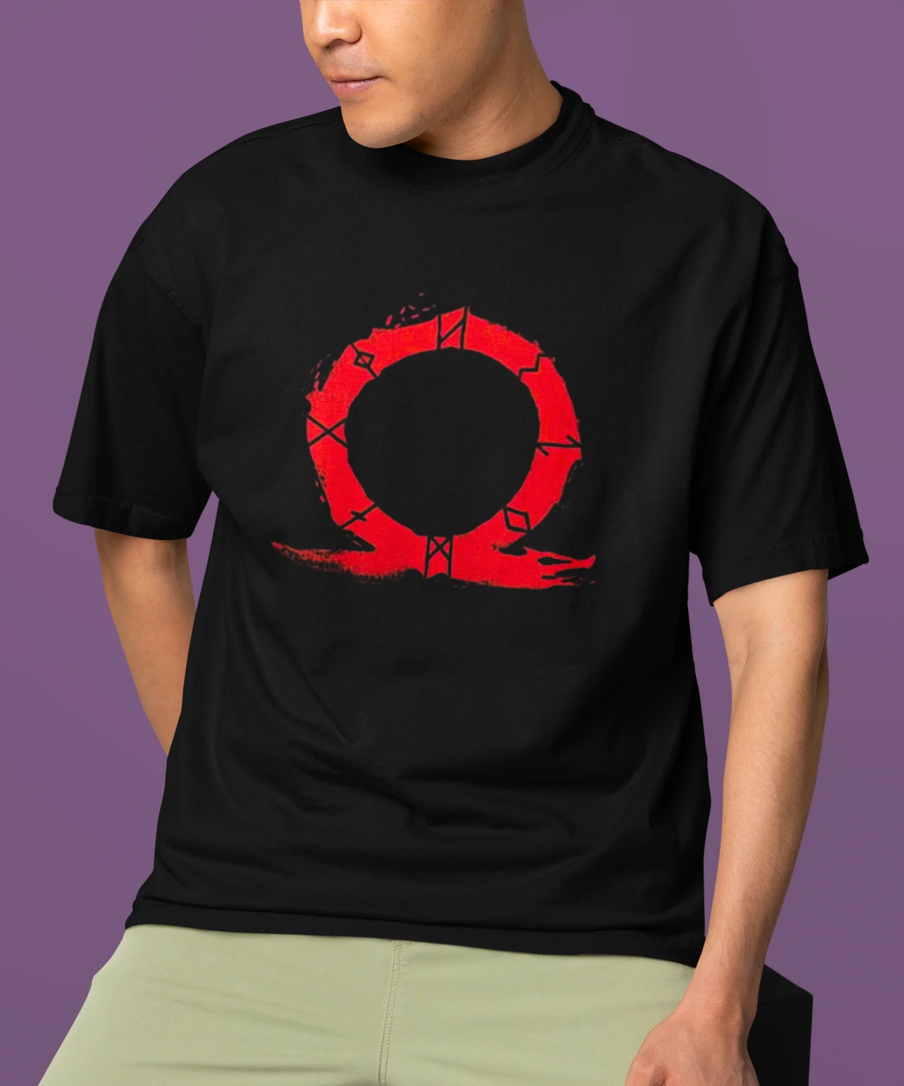 Kratos Oversized T-Shirt.